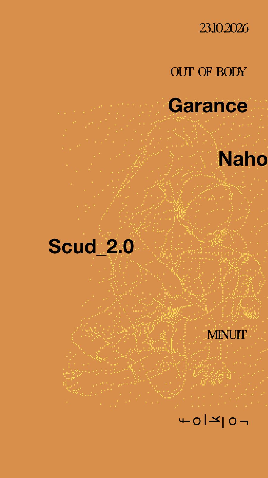 Affiche : Out Of Body /// Garance - Naho - Scud_2.0